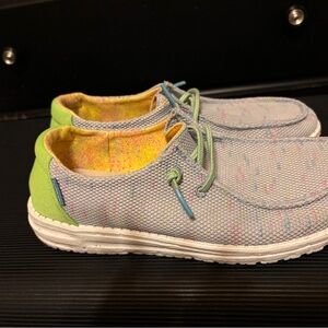 Hey Dude Multicolor Flats